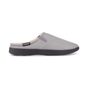 Isotoner Microsuede Hoodback Memory Foam Clog Slippers Ash Gray XL 11-12 NIB